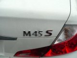 2008 Infiniti M 45 S Sedan Marks and Logos
