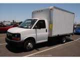 2007 Summit White Chevrolet Express Cutaway 3500 Commercial Moving Van #49748053