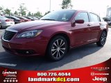 2011 Deep Cherry Red Crystal Pearl Chrysler 200 S #49748198