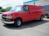 2010 Victory Red Chevrolet Express 2500 Work Van #49748066