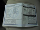 2011 Volkswagen Touareg VR6 FSI Sport 4XMotion Window Sticker