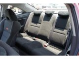 2008 Honda Civic Si Coupe Black Interior