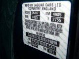2008 XJ Color Code for Emerald Fire Metallic - Color Code: HHP