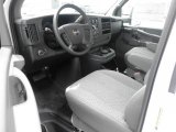 2011 GMC Savana Cutaway 3500 Commercial Utility Truck Medium Pewter Interior