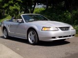 1999 Ford Mustang V6 Convertible Front 3/4 View