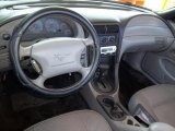 1999 Ford Mustang V6 Convertible Light Graphite Interior