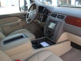 2010 GMC Sierra 3500HD SLT Crew Cab 4x4 Dually Very Dark Cashmere/Light Cashmere Interior