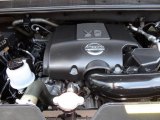 2008 Nissan Titan XE Crew Cab 5.6 Liter Flex-Fuel DOHC 32-Valve CVTCS V8 Engine