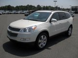 2011 White Diamond Tricoat Chevrolet Traverse LTZ #49799573