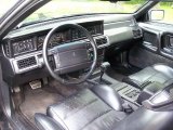1992 Lincoln Mark VII LSC Black Interior