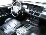 1992 Lincoln Mark VII LSC Black Interior