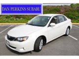 2008 Aspen White Subaru Impreza 2.5i Sedan #49798882