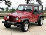 1998 Jeep Wrangler SE 4x4 Front 3/4 View