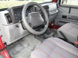 1998 Jeep Wrangler SE 4x4 Gray Interior