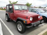 1998 Jeep Wrangler SE 4x4 Front 3/4 View