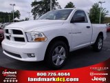 2011 Bright White Dodge Ram 1500 Express Regular Cab #49799119