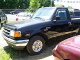 1995 Black Ford Ranger XL Regular Cab #49799458