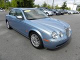 2007 Frost Blue Metallic Jaguar S-Type 3.0 #49799367