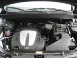 2011 Hyundai Santa Fe GLS 3.5 Liter DOHC 24-Valve VVT V6 Engine