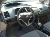2011 Honda Civic DX-VP Sedan Gray Interior