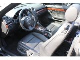 2007 Audi A4 3.2 quattro Cabriolet Ebony Interior