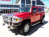 2008 Victory Red Hummer H3  #49856359