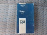 1994 Ford Ranger XLT Regular Cab 4x4 Books/Manuals