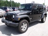 2010 Jeep Wrangler Unlimited Rubicon 4x4 Front 3/4 View