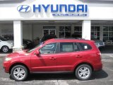 2011 Sonoran Red Hyundai Santa Fe SE #49856070