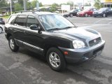 Black Obsidian Hyundai Santa Fe in 2004