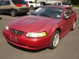 1999 Ford Mustang V6 Coupe Front 3/4 View