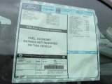 2011 Ford F350 Super Duty XL Regular Cab 4x4 Chassis Window Sticker