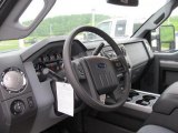 2011 Ford F350 Super Duty XLT SuperCab 4x4 Steel Interior