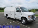 2011 Oxford White Ford E Series Cutaway E350 Commercial Utility Truck #49855960