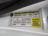 2011 Ford E Series Cutaway E350 Commercial Utility Truck Info Tag