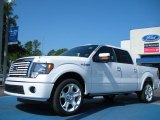 2011 White Platinum Metallic Tri-Coat Ford F150 Lariat SuperCrew #49856107