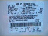 2011 F150 Color Code for White Platinum Metallic Tri-Coat - Color Code: UG