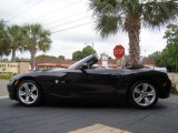 Black Sapphire Metallic BMW Z4 in 2006