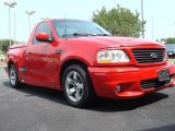 2001 Bright Red Ford F150 SVT Lightning #49856011