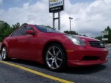 2004 Laser Red Infiniti G 35 Coupe #49856269