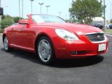 Absolutely Red Lexus SC in 2004
