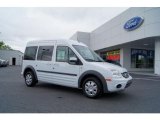 2011 Frozen White Ford Transit Connect XLT Premium Passenger Wagon #49856147