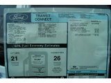 2011 Ford Transit Connect XLT Premium Passenger Wagon Window Sticker