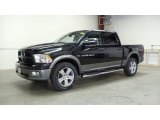 2011 Brilliant Black Crystal Pearl Dodge Ram 1500 SLT Outdoorsman Crew Cab 4x4 #49856633