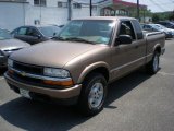 2002 Sandalwood Metallic Chevrolet S10 LS Extended Cab 4x4 #49856155