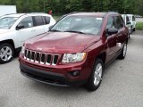 2011 Deep Cherry Red Crystal Pearl Jeep Compass 2.4 Latitude 4x4 #49856499