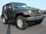 2007 Jeep Green Metallic Jeep Wrangler X 4x4 #49856658
