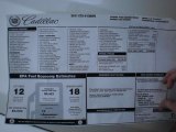 2011 Cadillac CTS -V Coupe Window Sticker