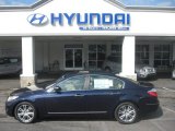 2011 Sapphire Blue Pearl Hyundai Genesis 4.6 Sedan #49904924