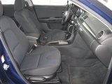 2004 Mazda MAZDA3 s Hatchback Black/Blue Interior
